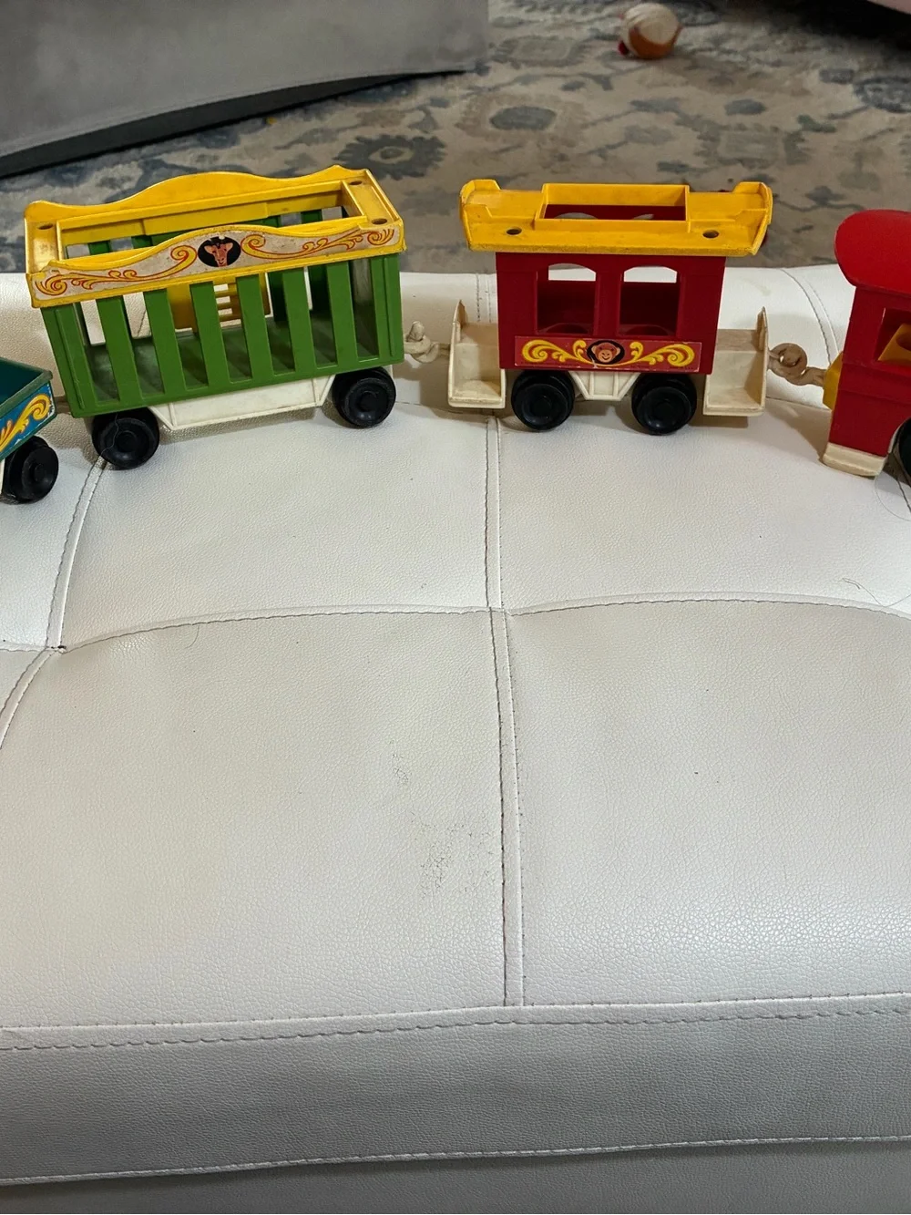 Vintage Fisher Price Little People Circus Train, 1970s